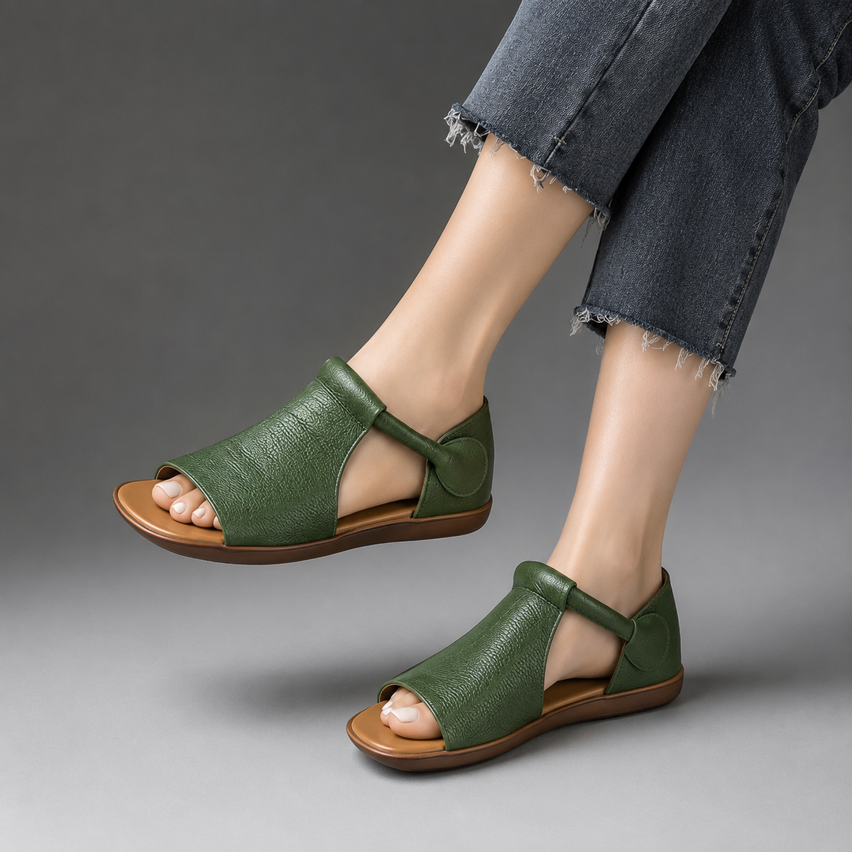 Sofia | Damen-Sandalen mit Knotenriemen
