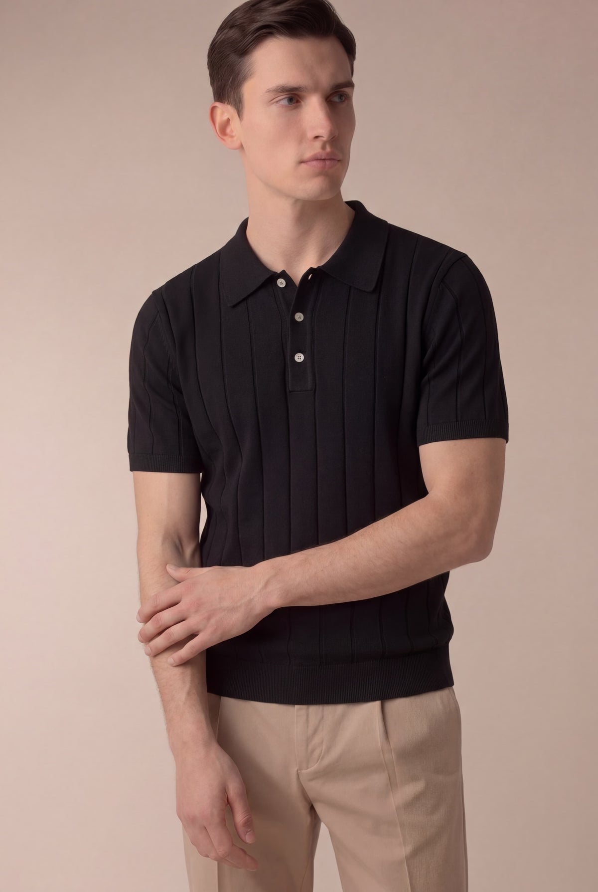 Black Venezia Polo