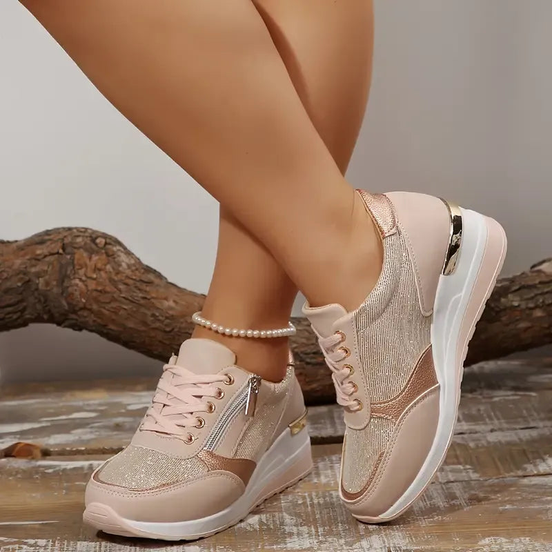 Julia | Baskets orthopédiques à lacets et fermeture latérale