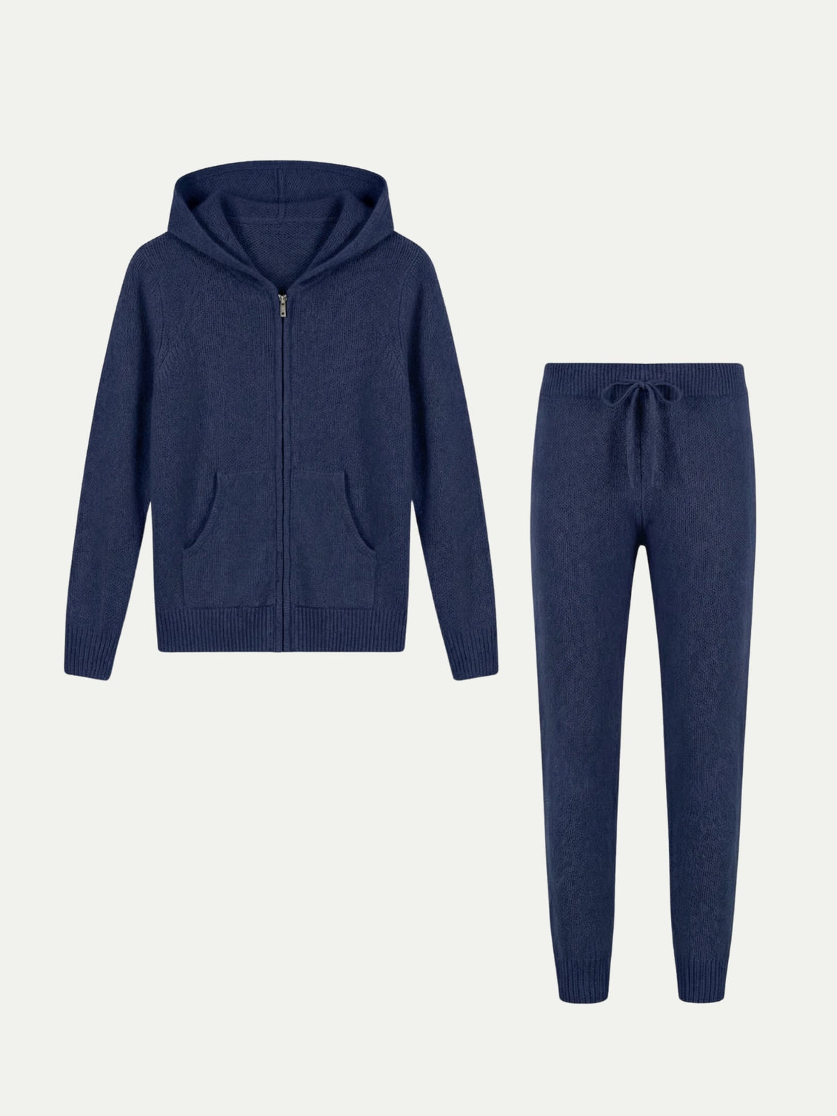 Ensemble Signature bleu marine à capuche