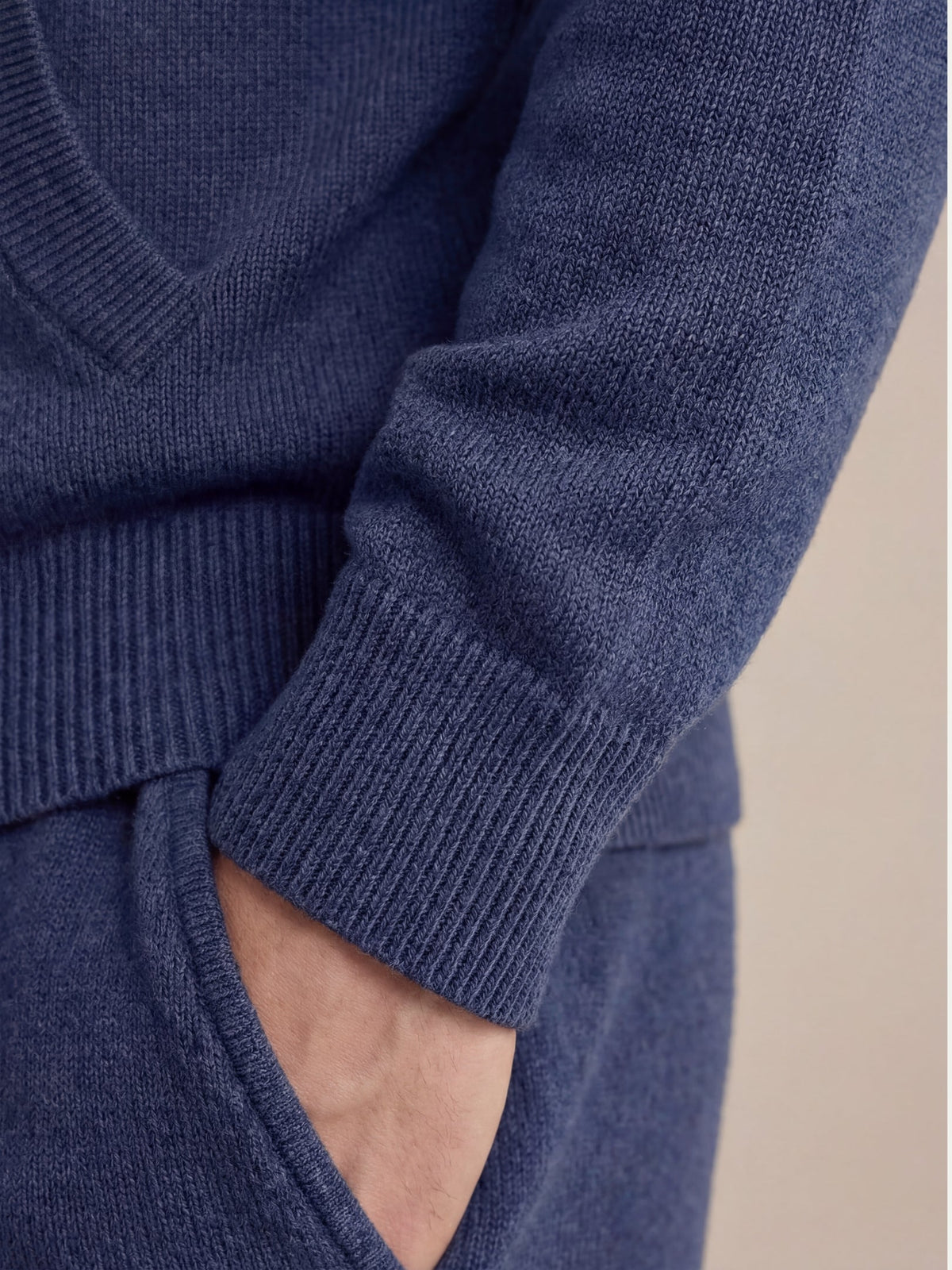 Ensemble Signature bleu marine à capuche