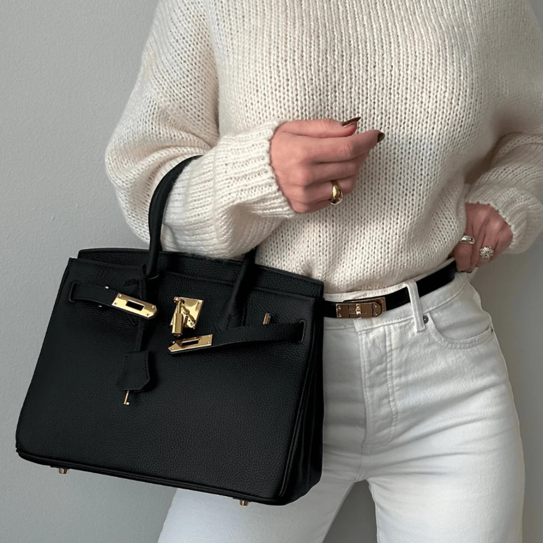Sac élégant de type Birkin