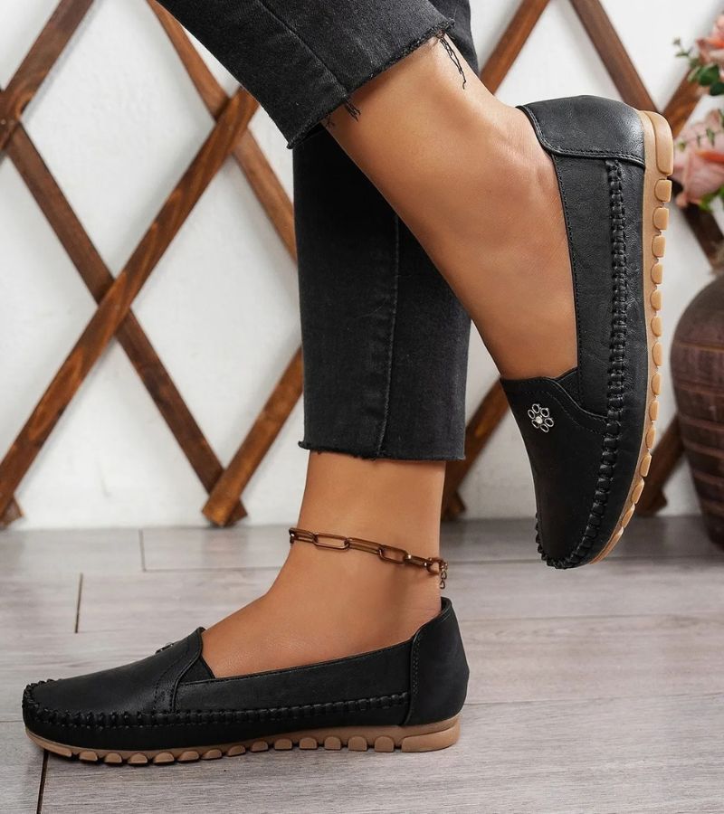 Bruno | Mocassins orthopédiques en cuir souple