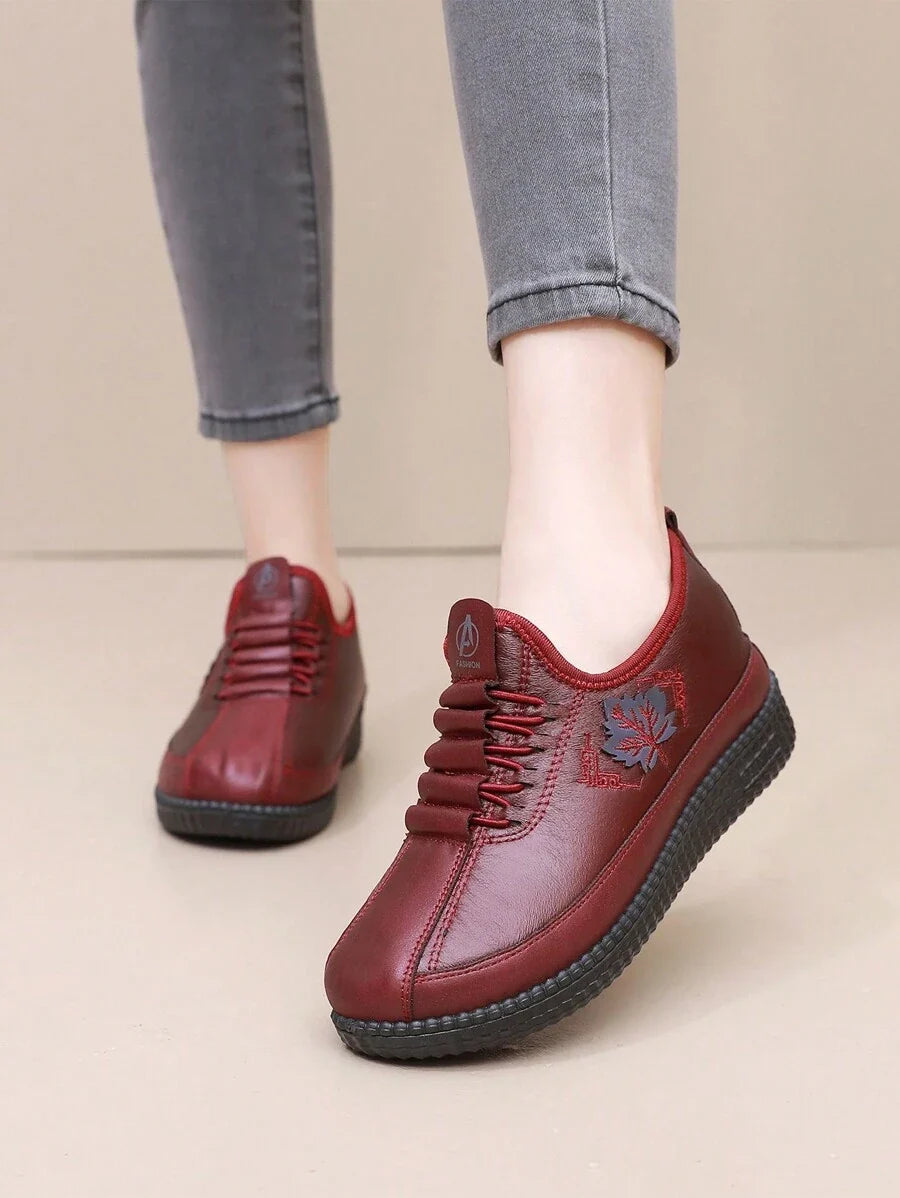 Carla | Bottes en cuir fourrées laine