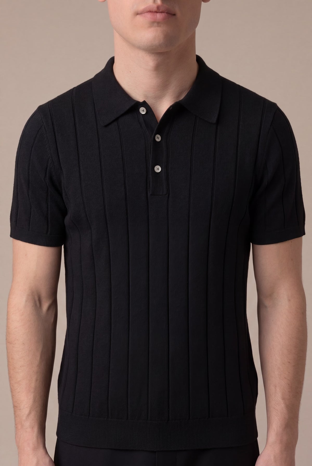 Black Venezia Polo