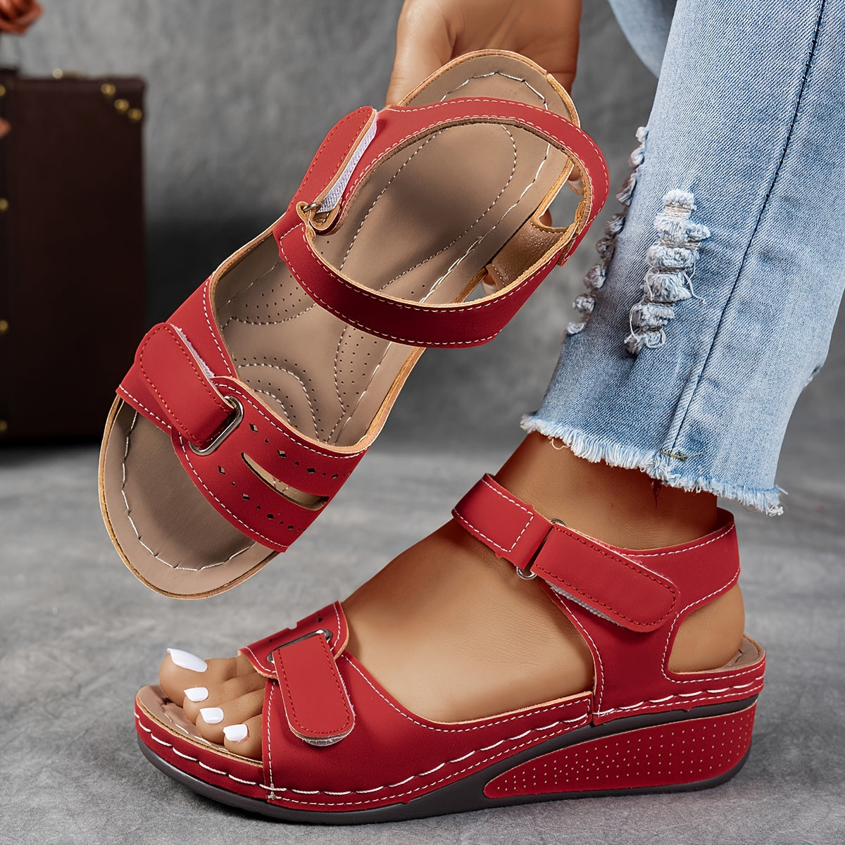Ella | Sandales orthopédiques confortables