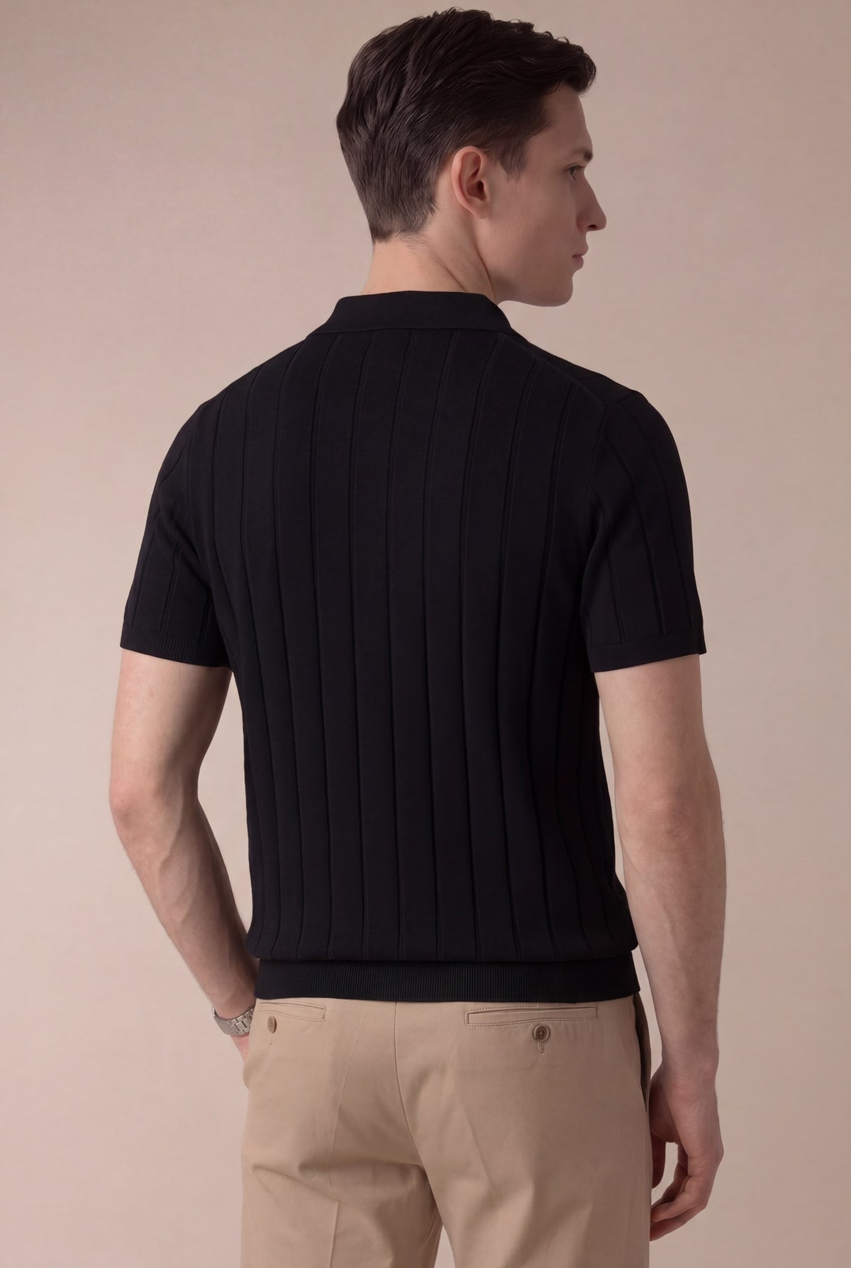 Black Venezia Polo