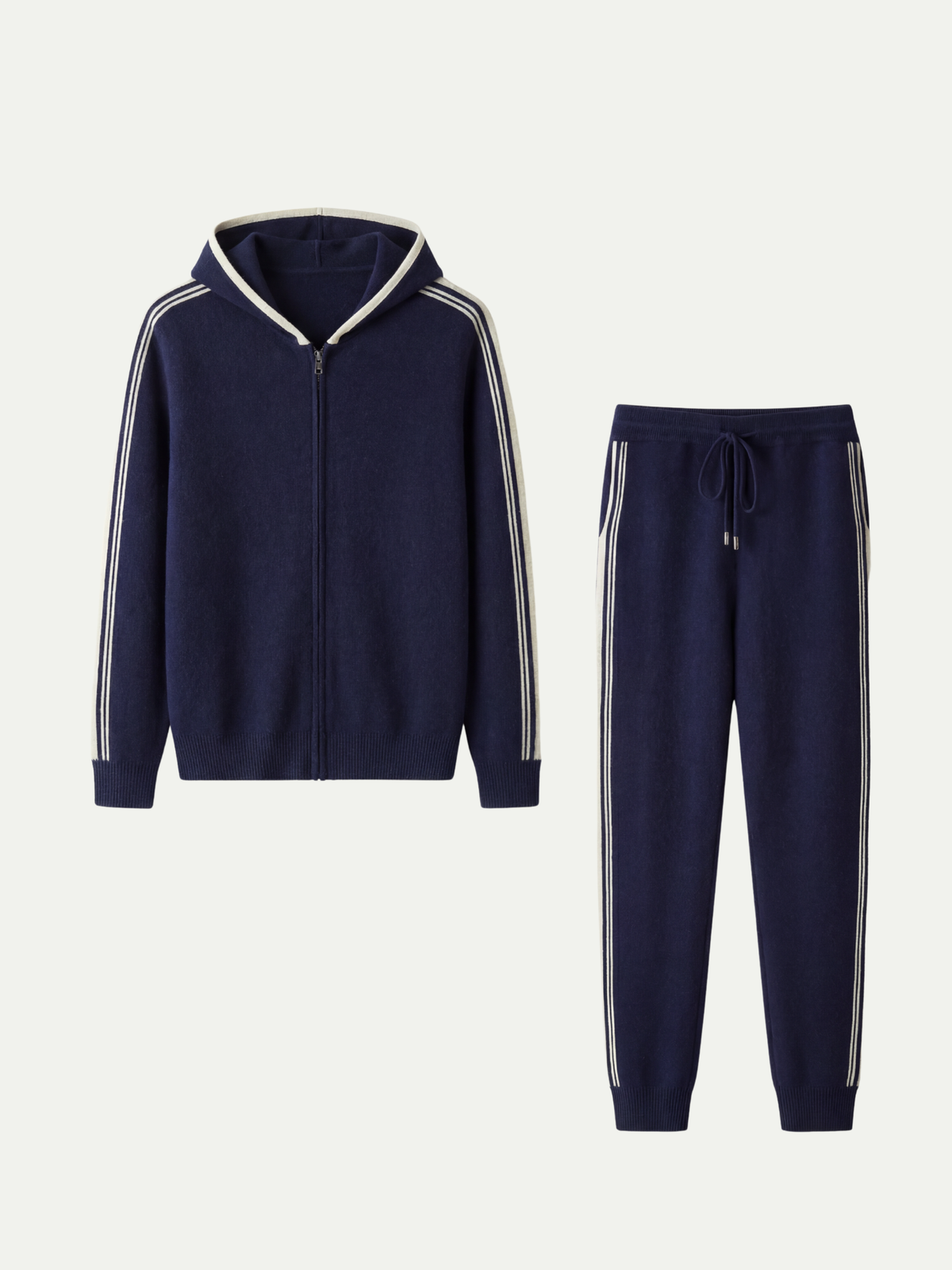 Ensemble Signature Sion bleu marine