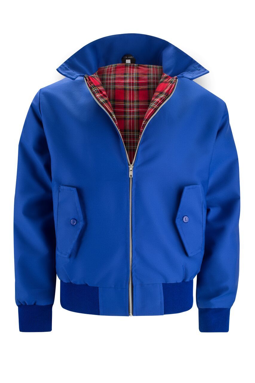 Harryson | Veste Harrington à doublure tartan