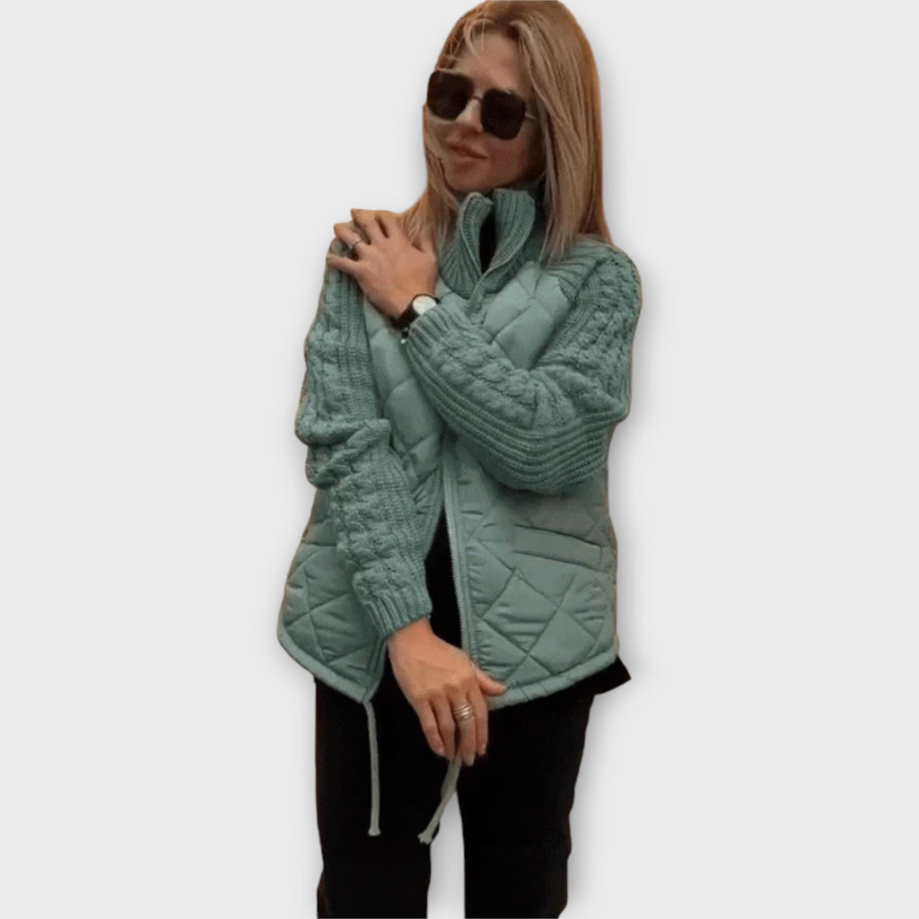 LIVIANE™ | VESTE CHIC EN MAILLE RAFFINÉE