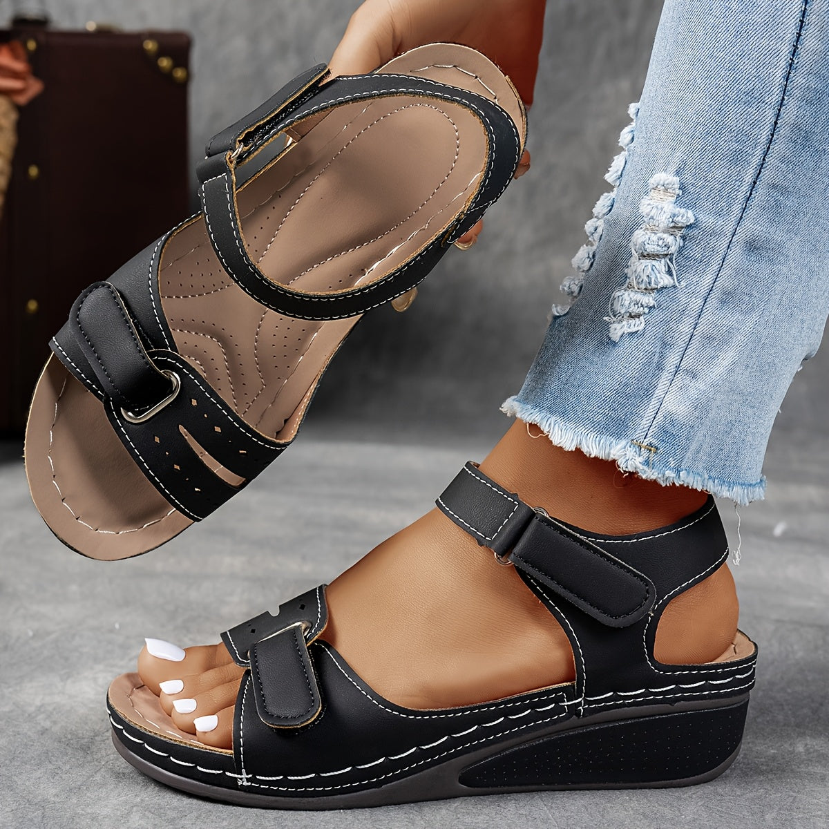 Ella | Sandales orthopédiques confortables