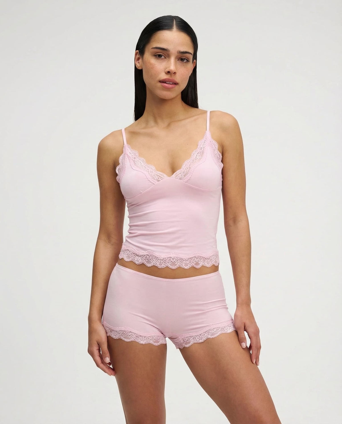Ensemble de lingerie doux en dentelle