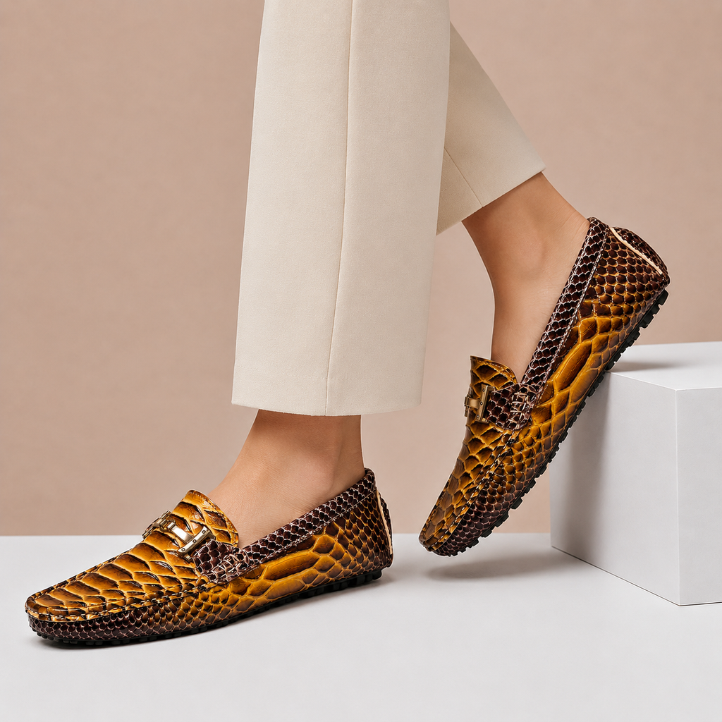 Mocassins Torina en Cuir Véritable