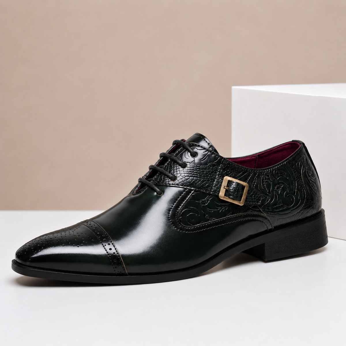 Chaussures Habillées Valerio en Cuir Véritable
