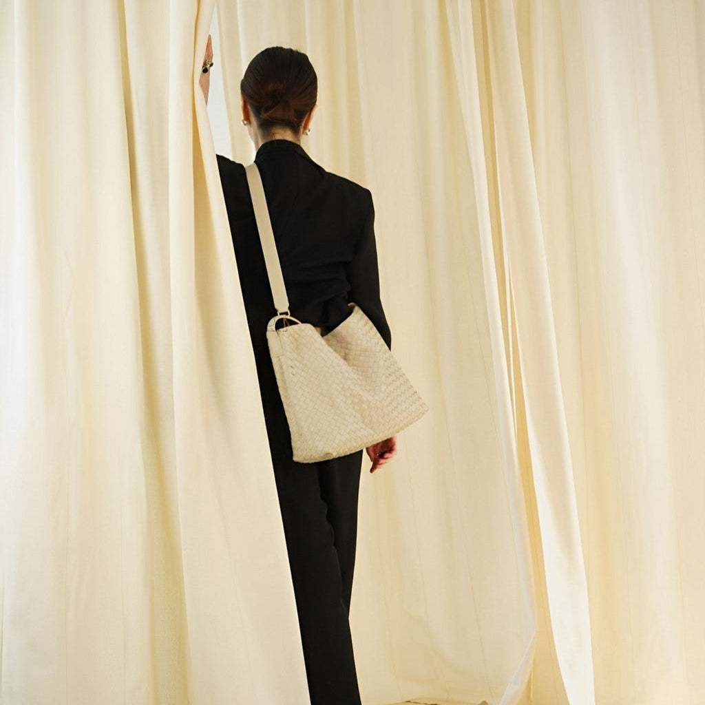 Sac tressé moyen Luna