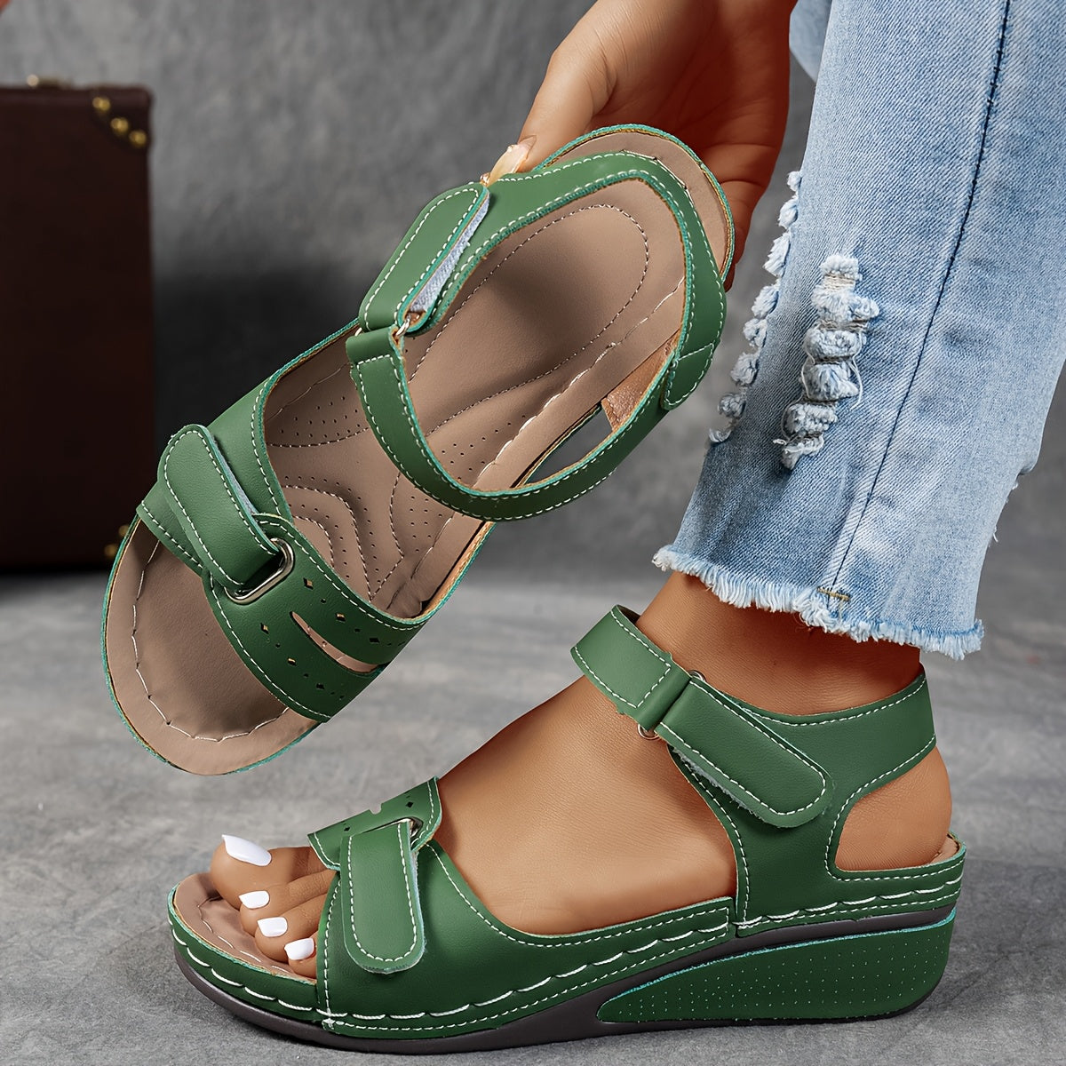 Ella | Sandales orthopédiques confortables