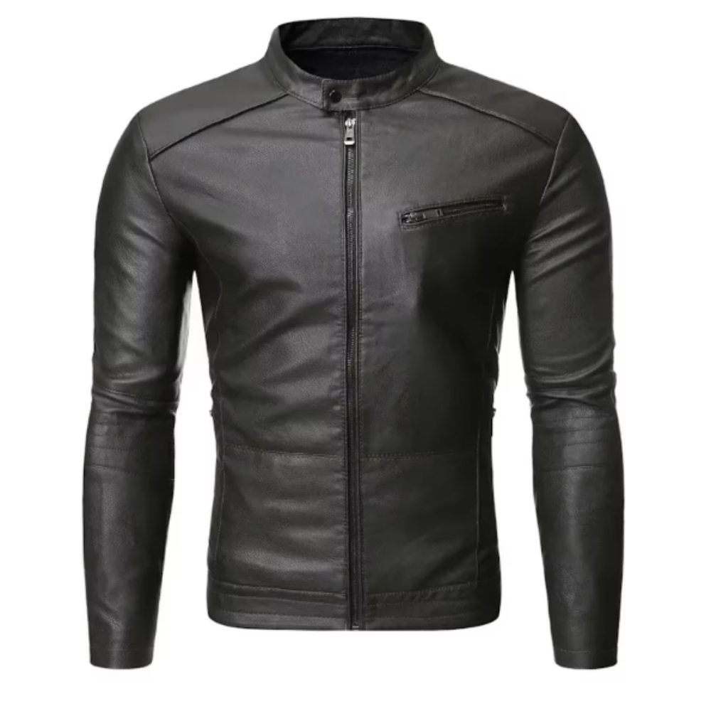 Manuel | Veste en cuir élégante