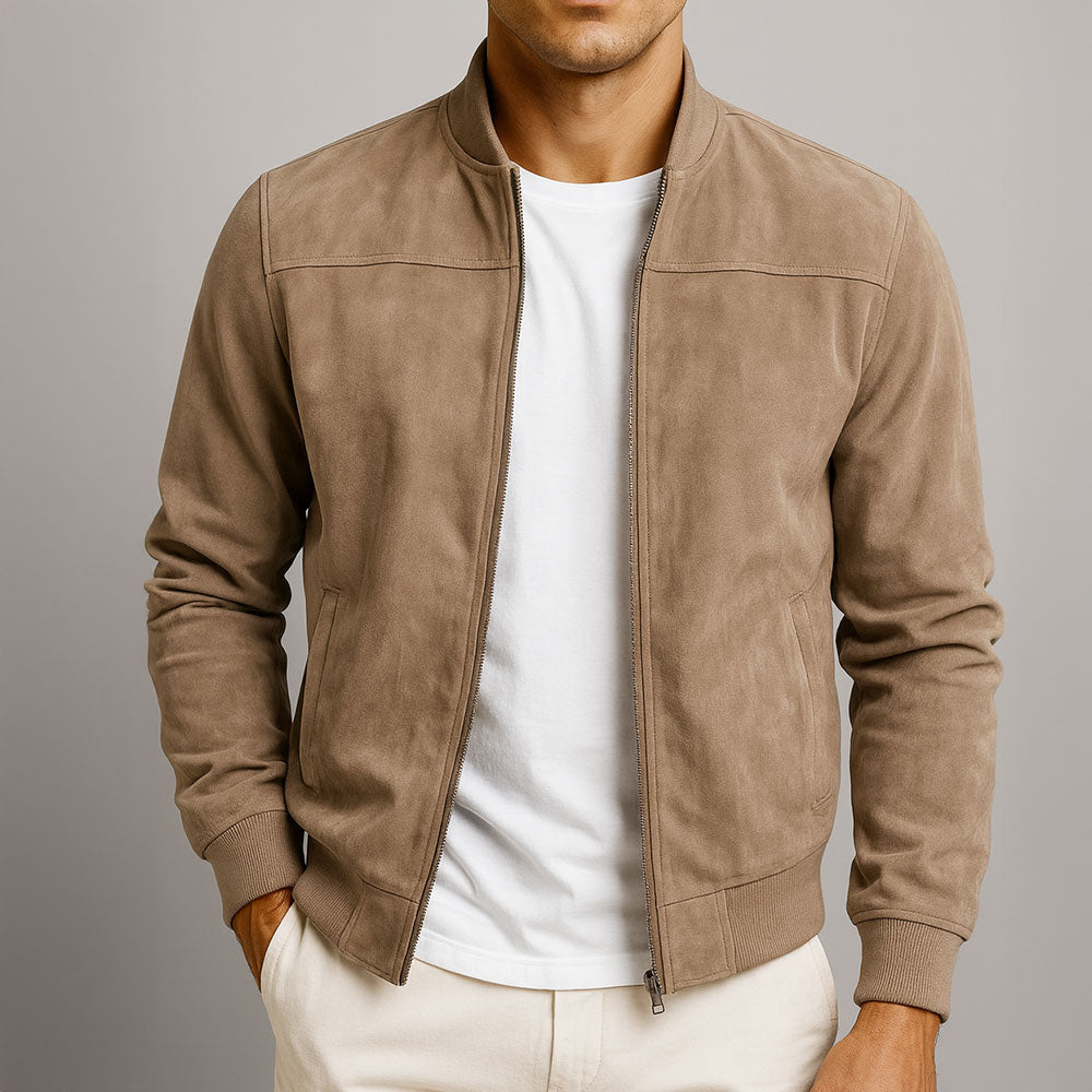 Valerio | Veste en daim artisanale