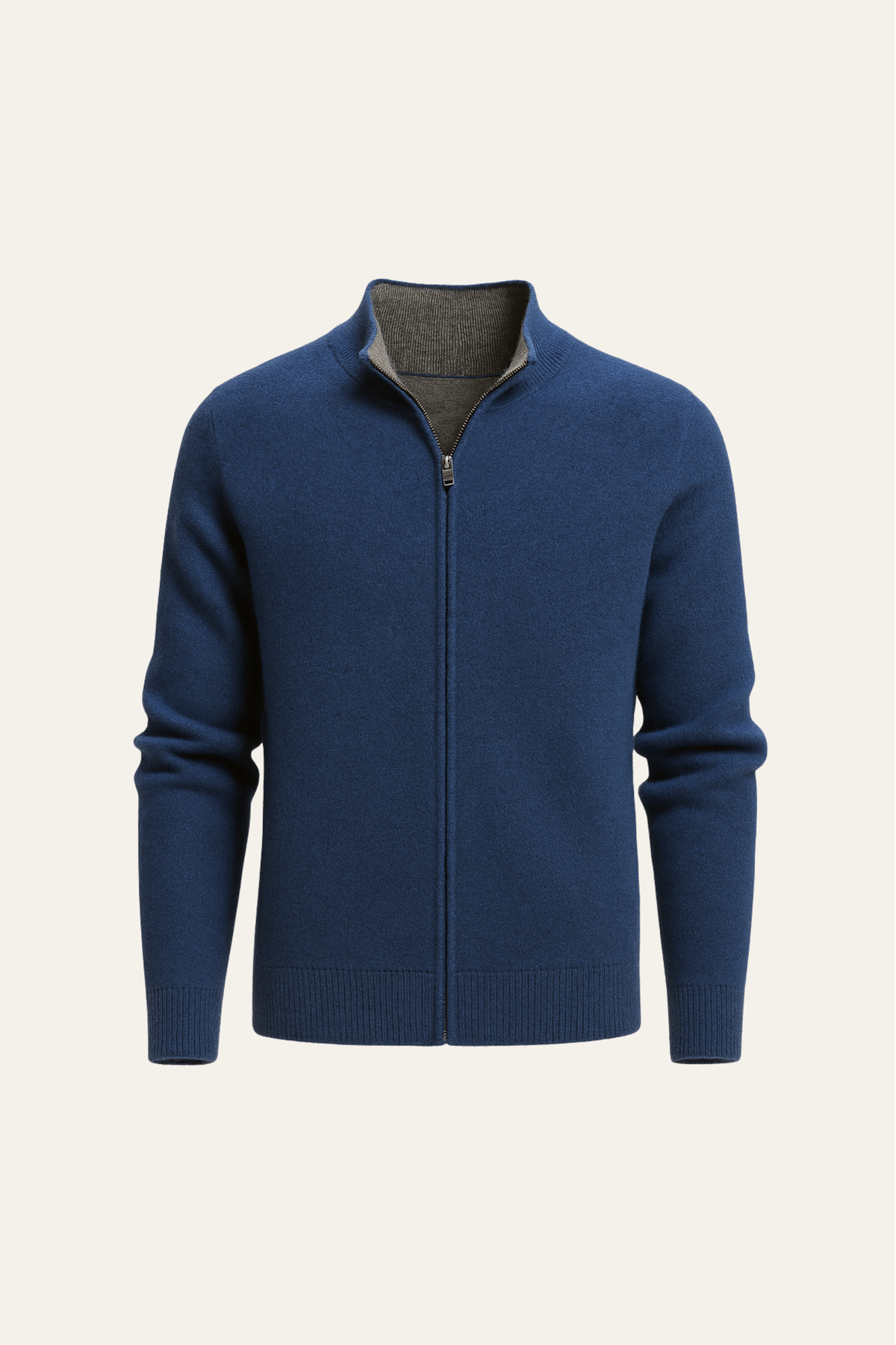 Veste zippée réversible Georgio bleu marine
