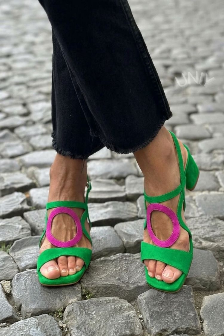 Valentina | Sandales estivales éclatantes