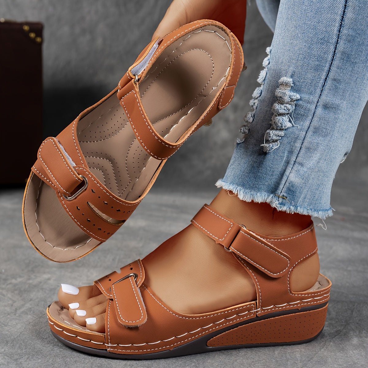 Ella | Sandales orthopédiques confortables