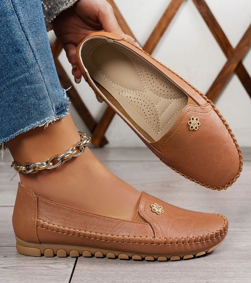 Bruno | Mocassins orthopédiques en cuir souple