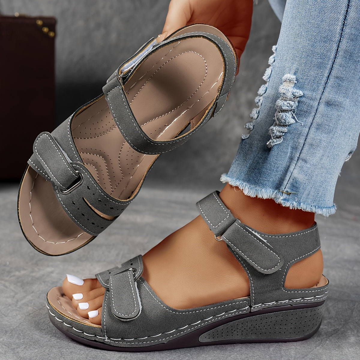 Ella | Sandales orthopédiques confortables