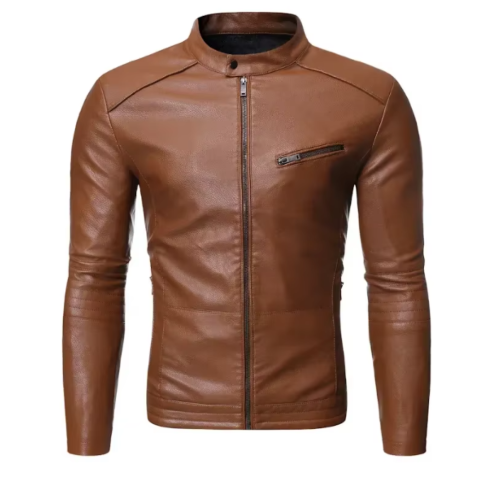 Manuel | Veste en cuir élégante