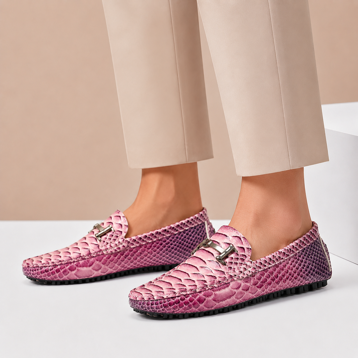 Mocassins Torina en Cuir Véritable