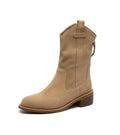 Rodeo | Bottines 100 % cuir velours et semelle en tendon de bœuf