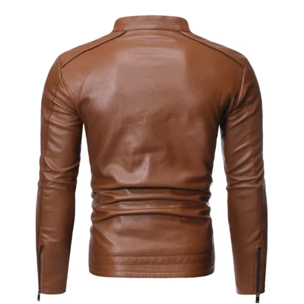 Manuel | Veste en cuir élégante