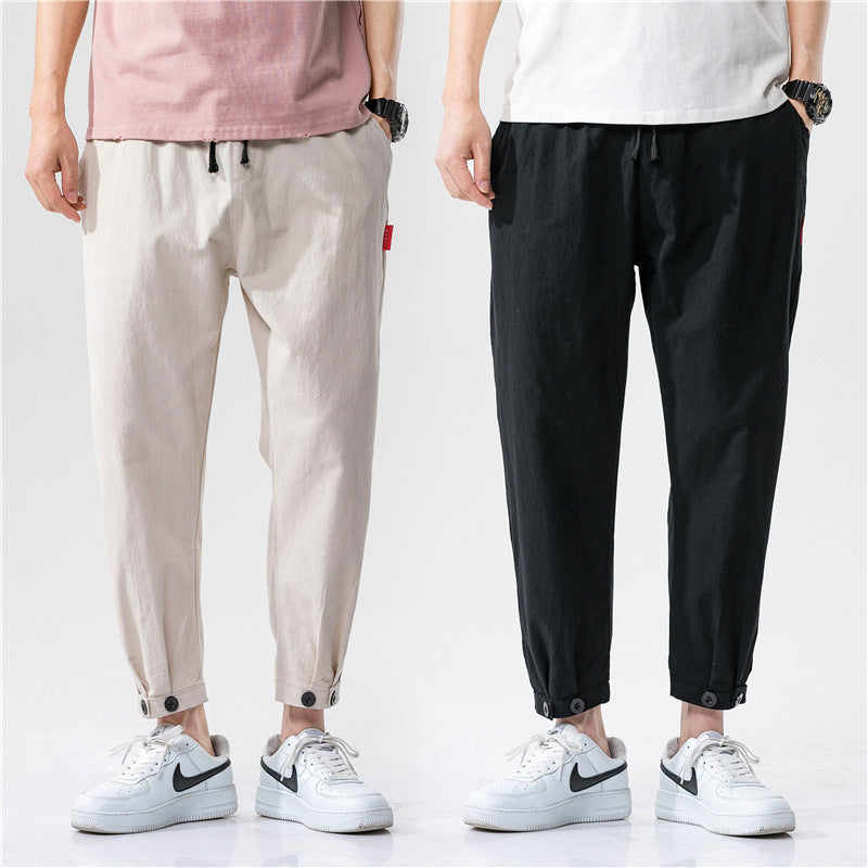 Theo – Pantalon ajusté en coton