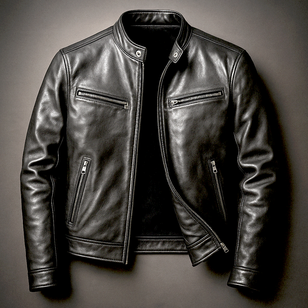 Guido | Veste en cuir vintage