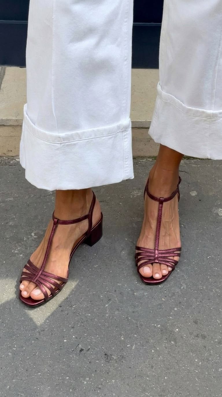 Allegra | Sandales dorées, élégance au quotidien