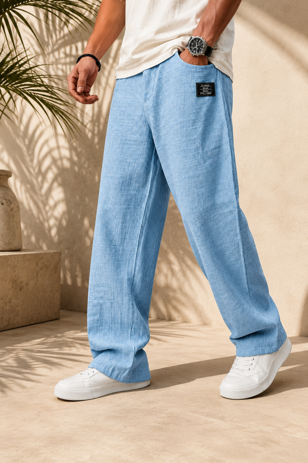 Marco - Pantalon décontracté premium en lin