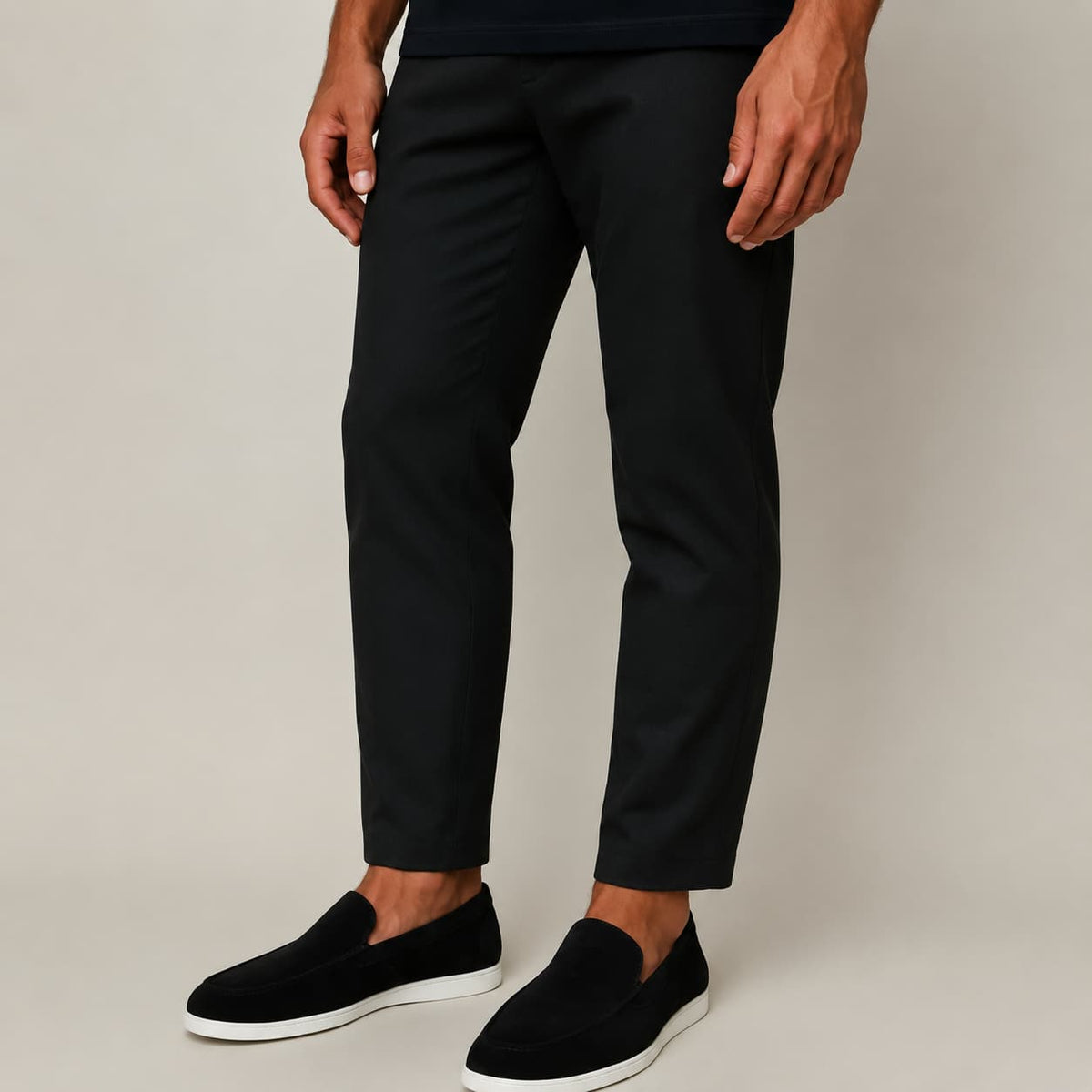 Mocassins élégants en daim