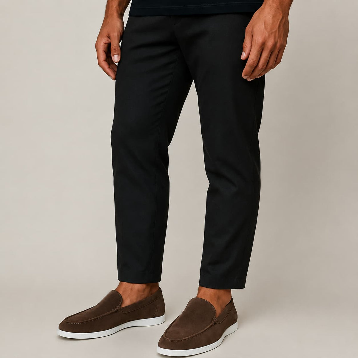 Mocassins élégants en daim