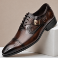 Chaussures Habillées Valerio en Cuir Véritable