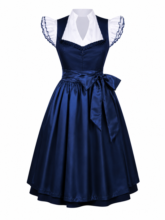 Josephine | dirndl en satin élégant à trois pièces