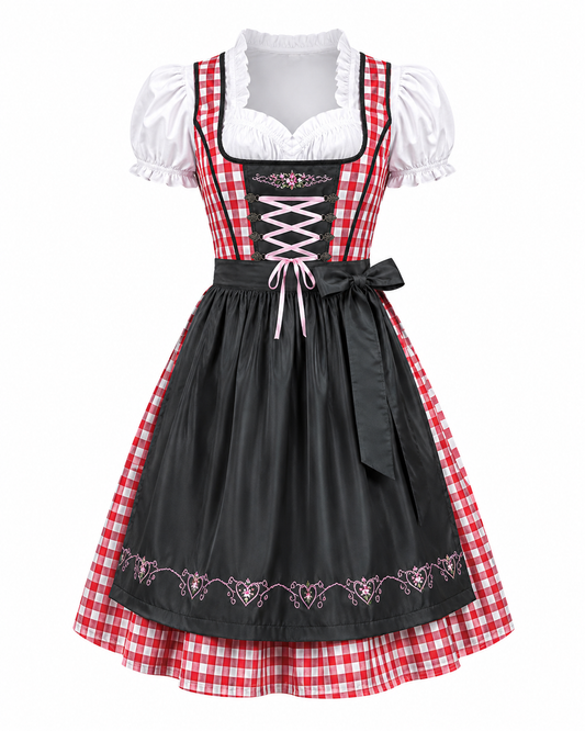 Franzi | dirndl pour femme avec tablier dans le style Trachten