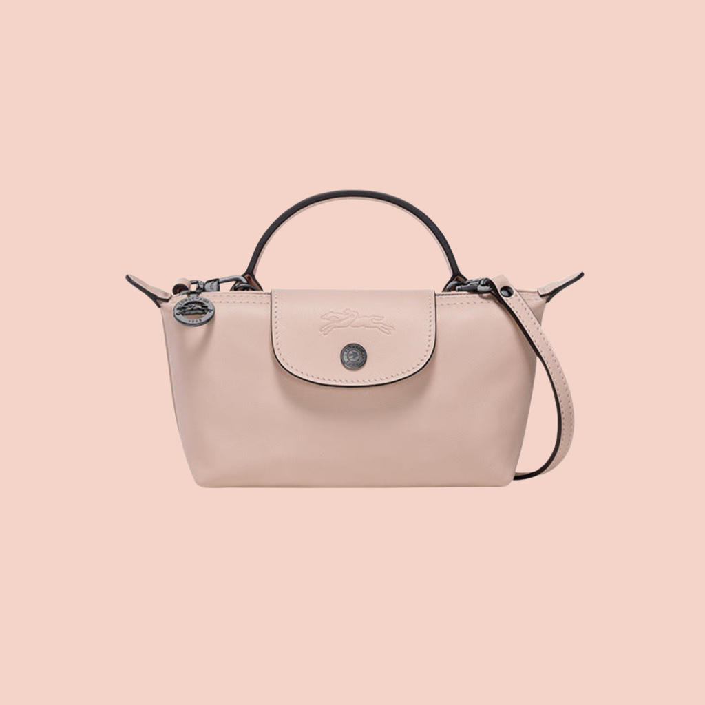 Mini sac en cuir | rose