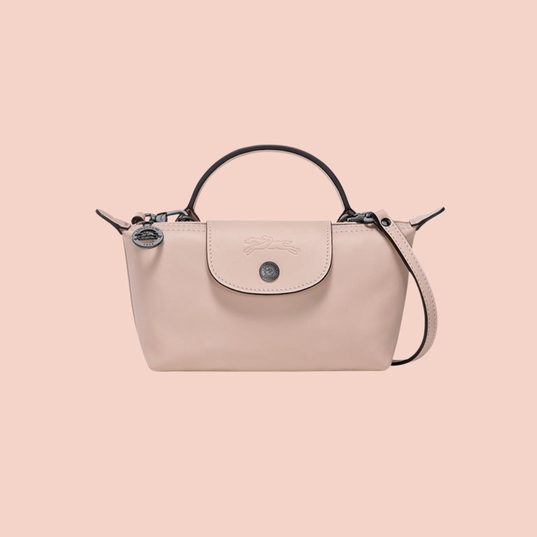 Mini sac en cuir | rose