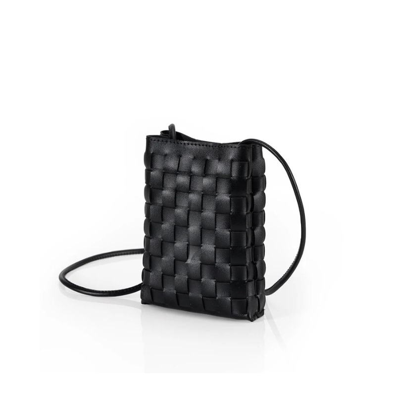 Sac pour téléphone tressé Juliette