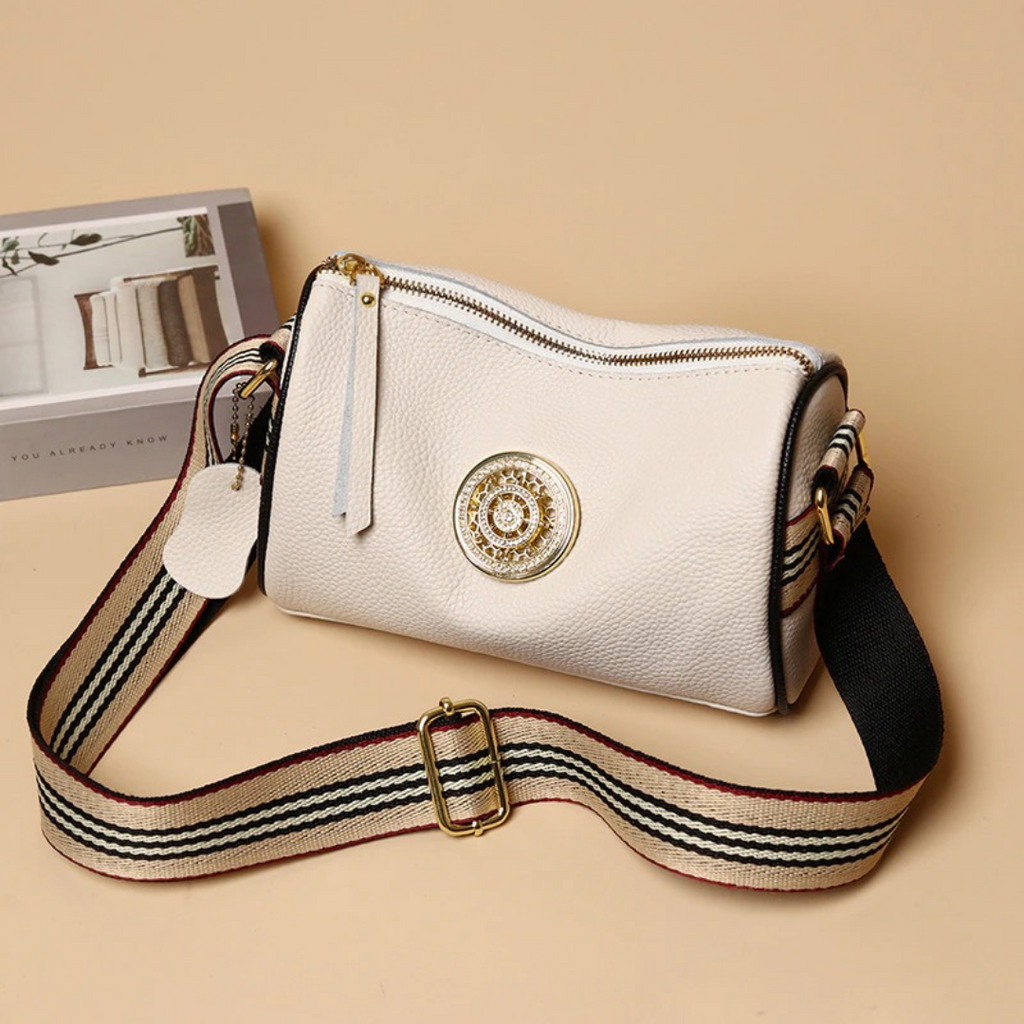 Petit sac à bandoulière en cuir Orlane