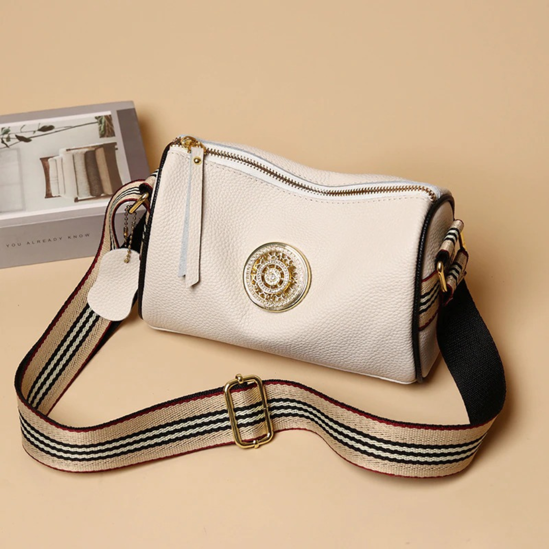 Petit sac à bandoulière en cuir Orlane