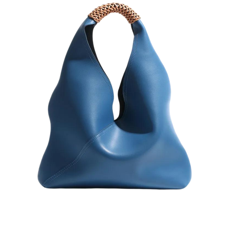 Grand sac cabas en cuir véritable Rebeca