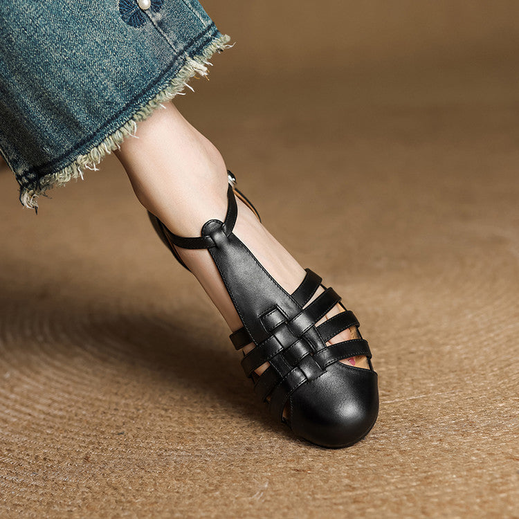 Solene | Orthopädische Leder-Ballerinas
