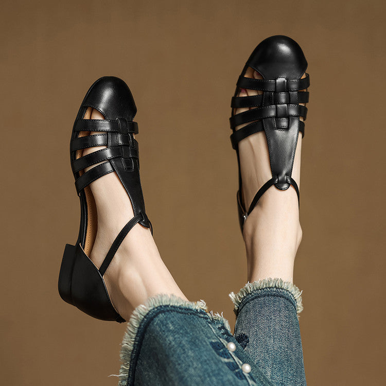 Solene | Orthopädische Leder-Ballerinas