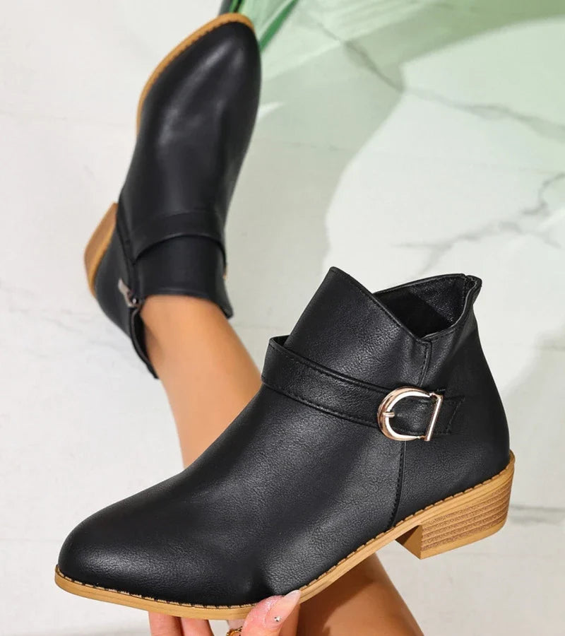 Jutta | Bottines orthopédiques pour femme style Martin