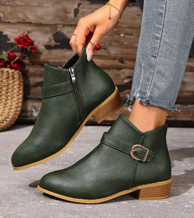 Jutta | Bottines orthopédiques pour femme style Martin
